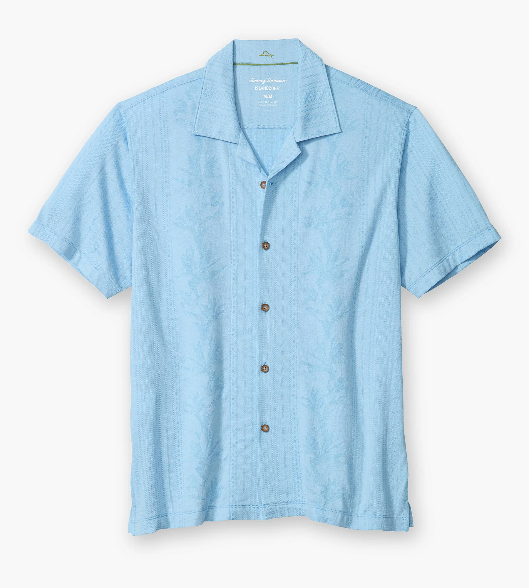 Palm Fresco Beach Border Camp Shirt - Image 2