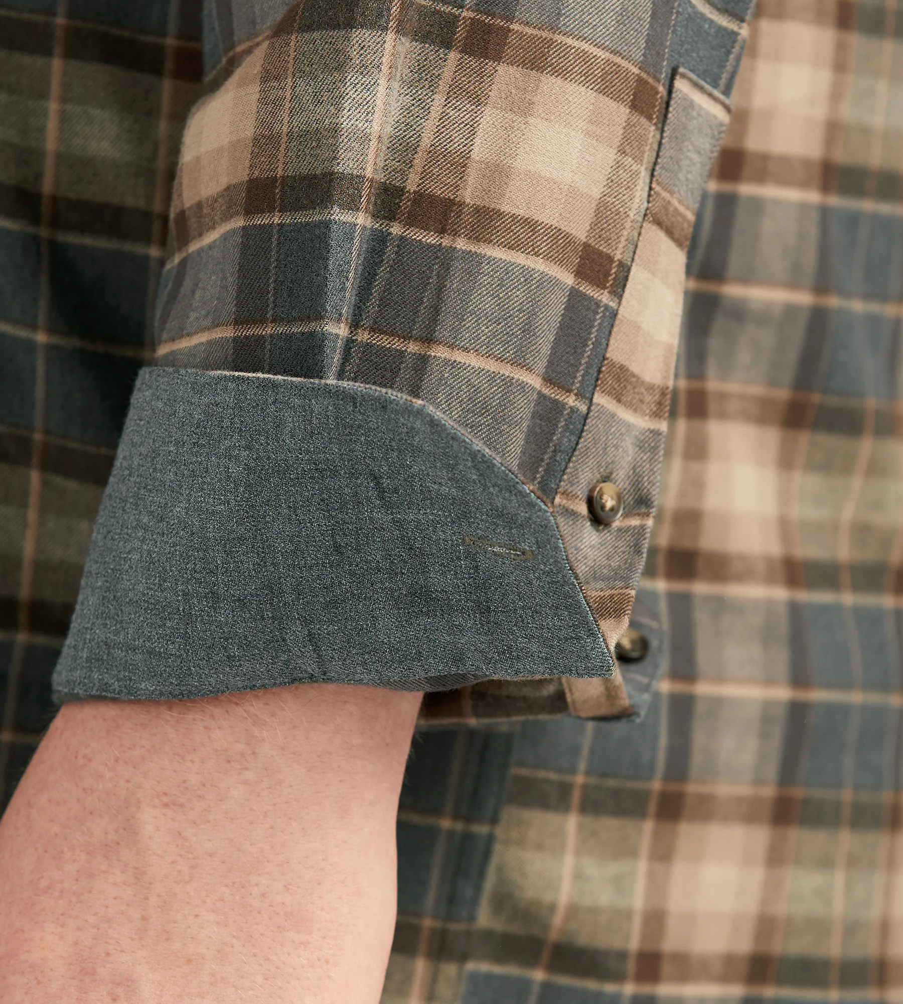 Plaid Flannel Shirt - Image 3