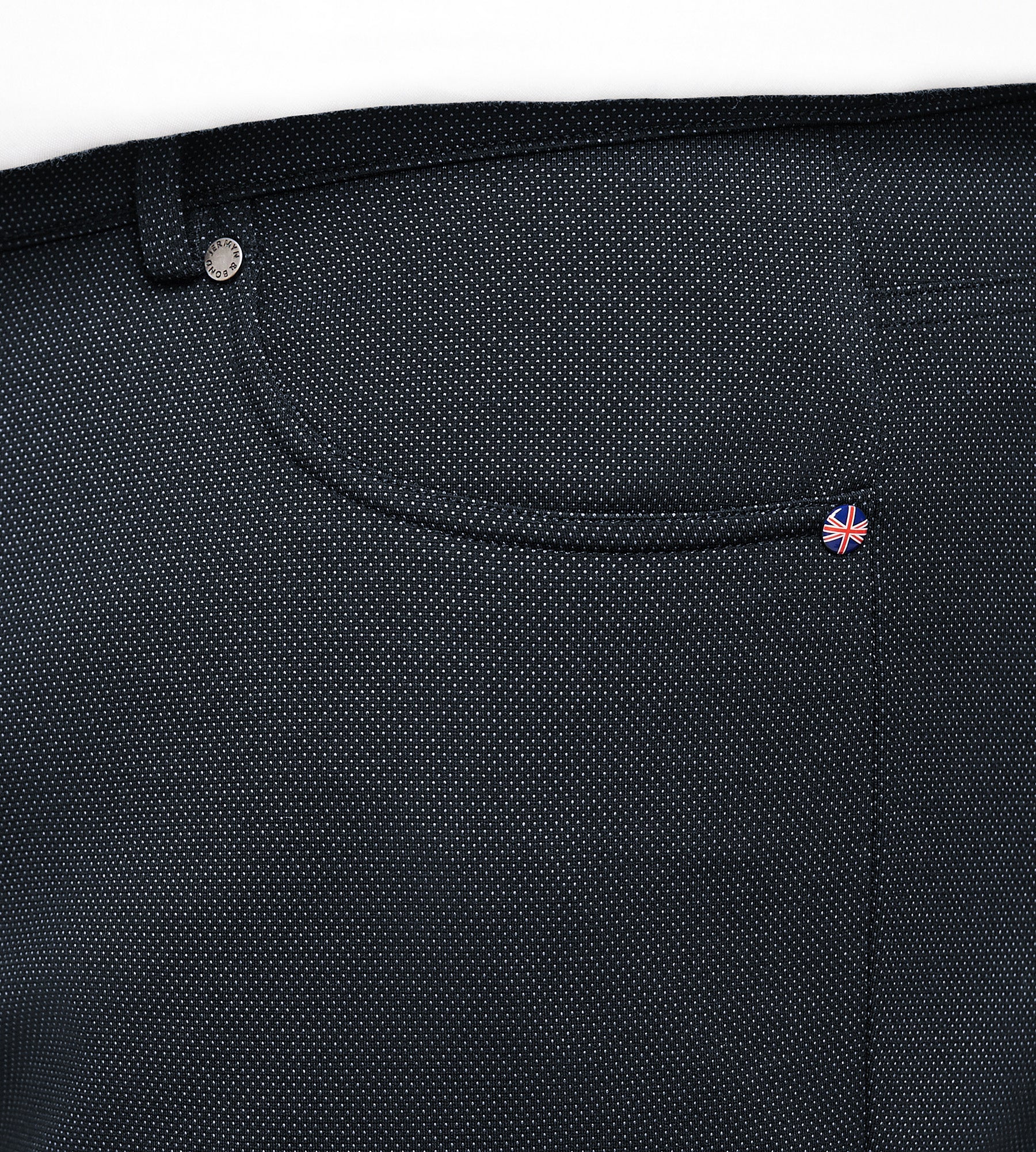 Pindot Five Pocket Knit Pants - Image 2