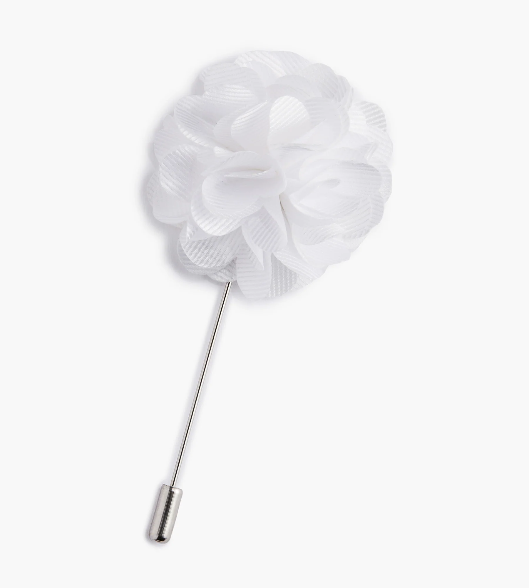 Solid Flower Lapel Pin