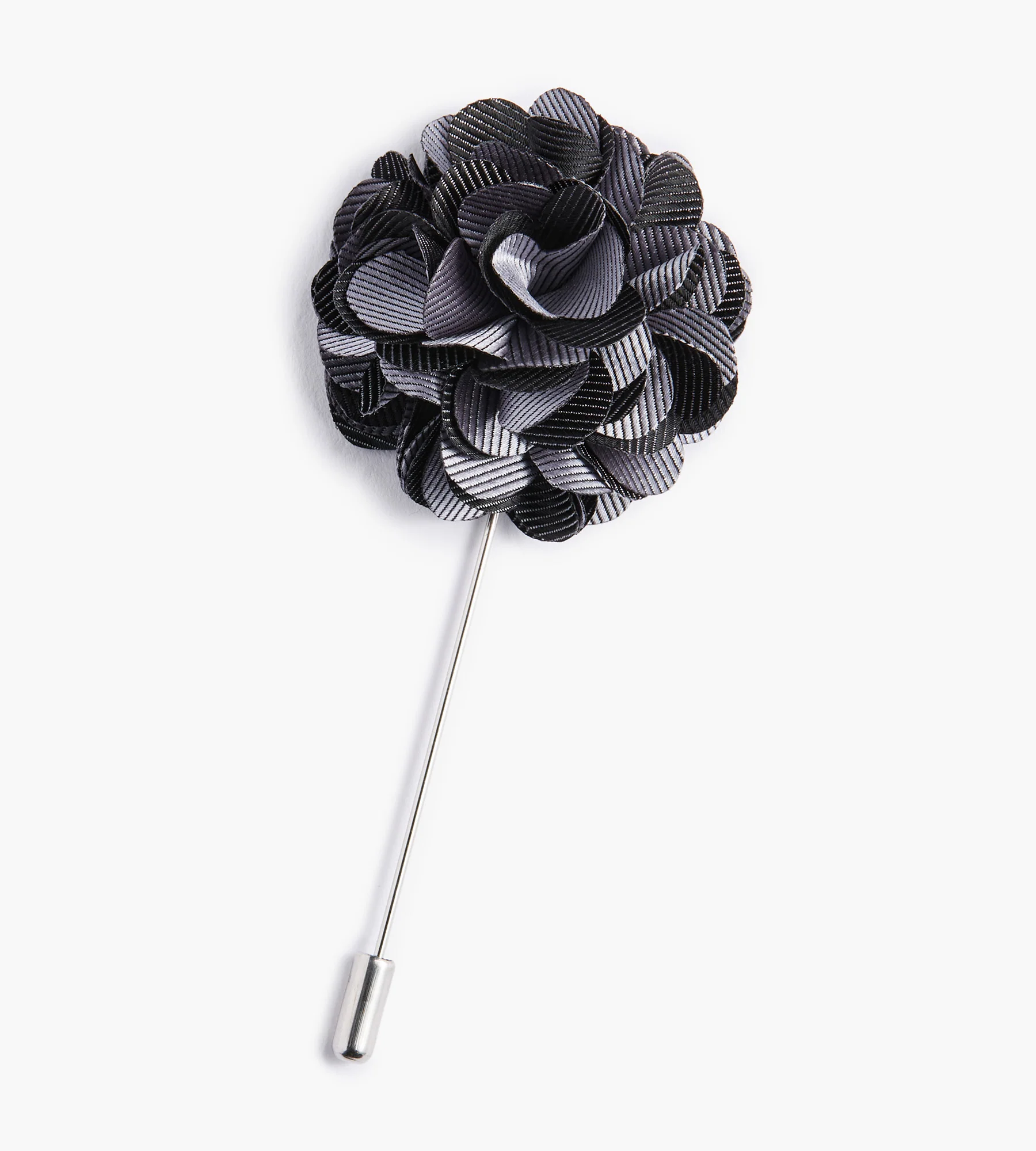 Solid Flower Lapel Pin - Image 5
