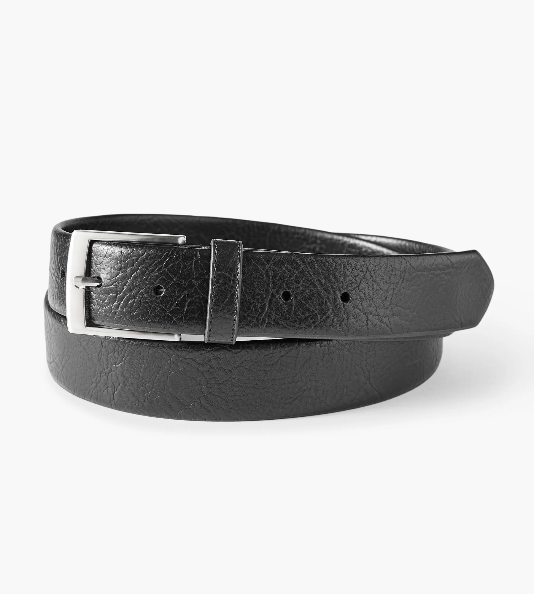 Stretch Leather Look Belt