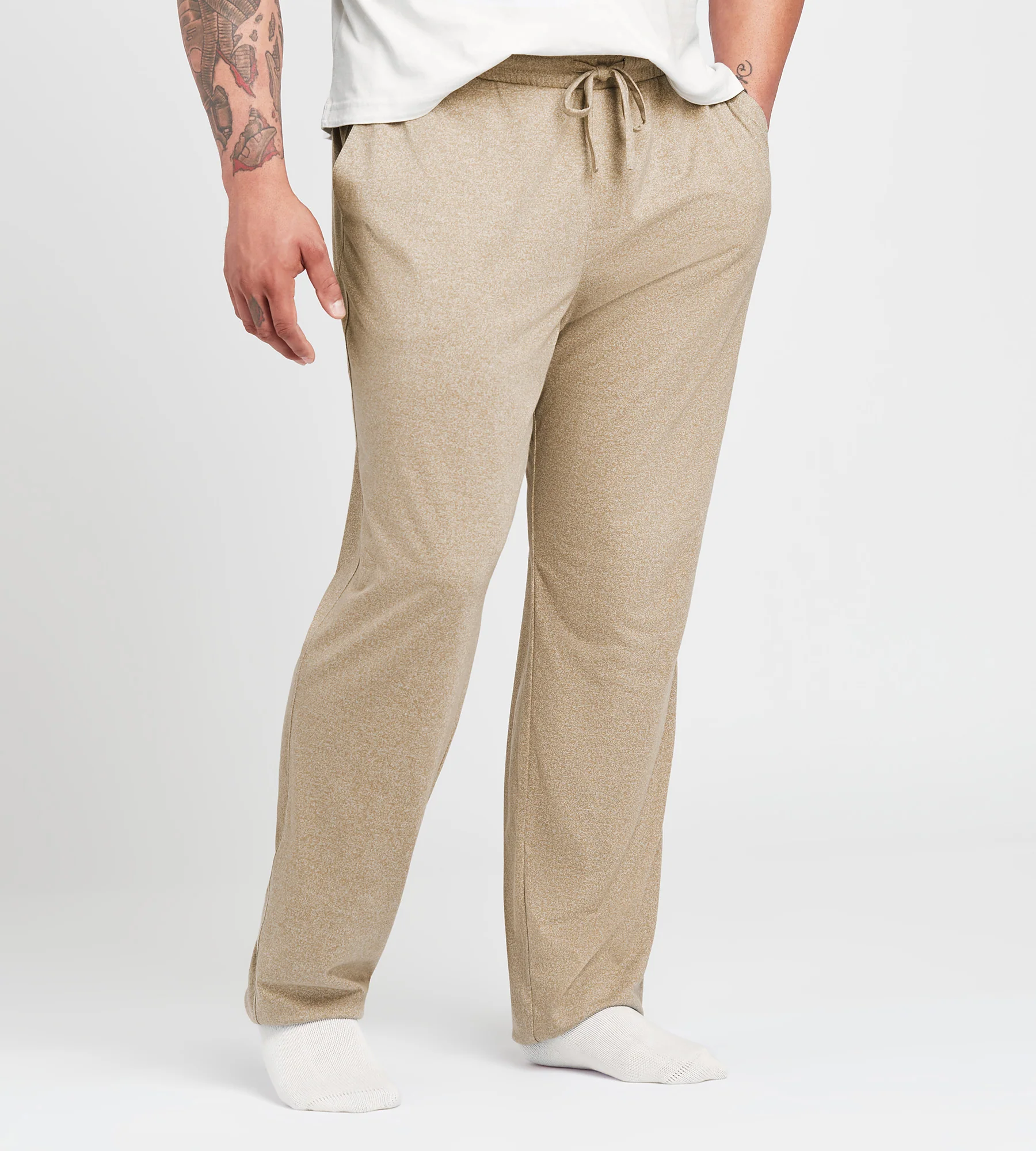 Heathered Knit Lounge Pants - Image 4