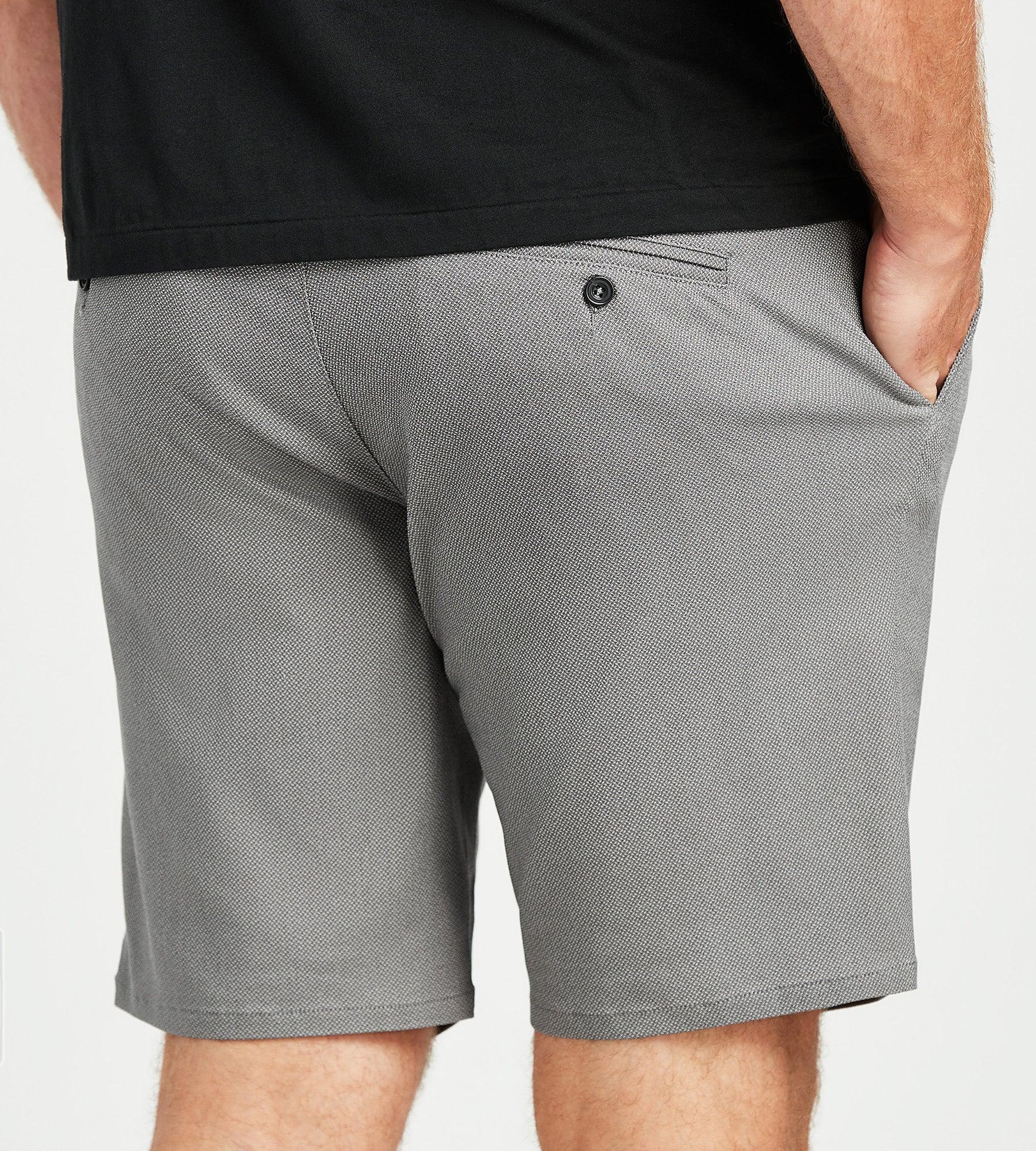 Textured Bungee Chino Shorts - Image 6