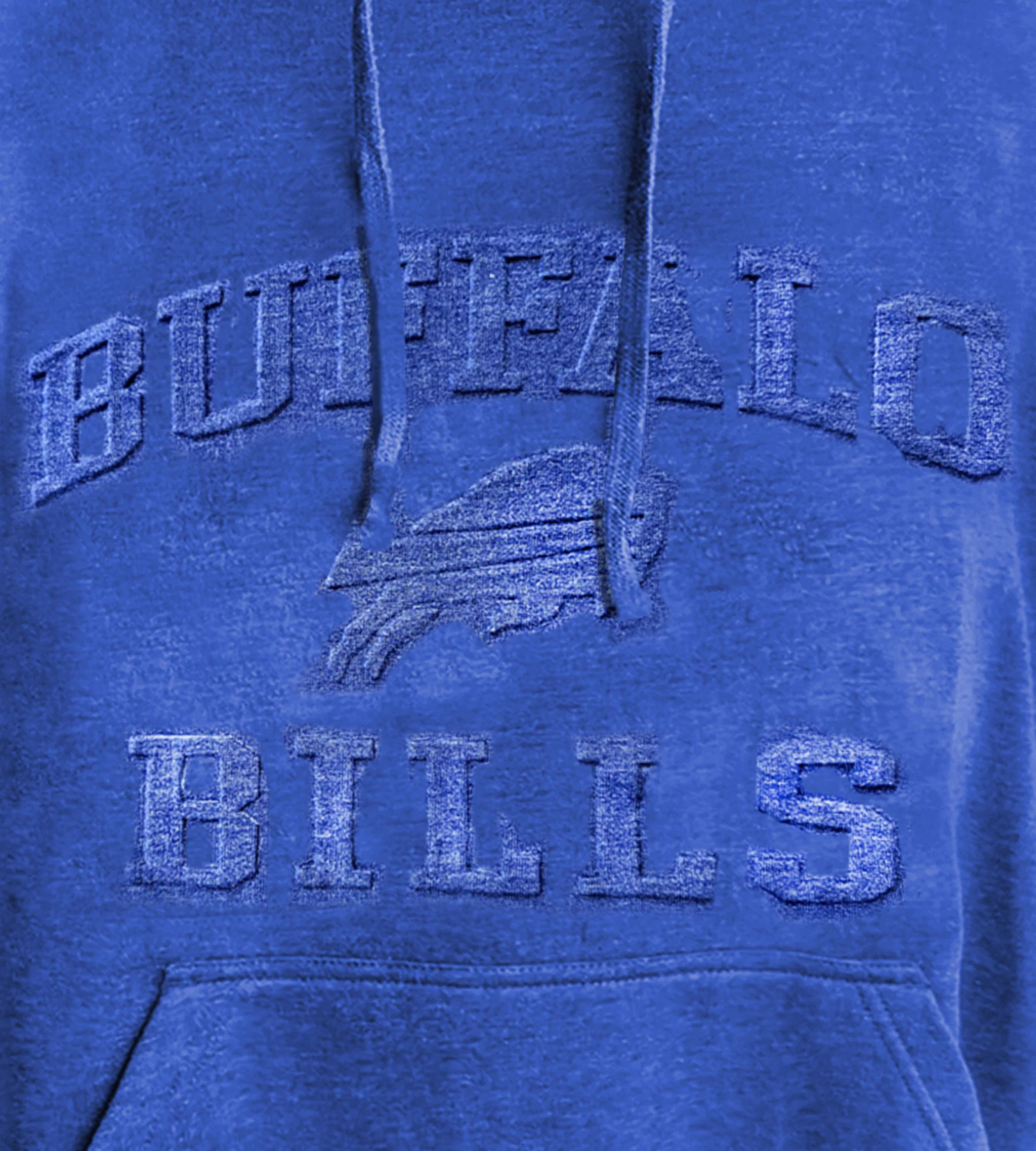 Buffalo Bills Embossed Hoodie - Image 2